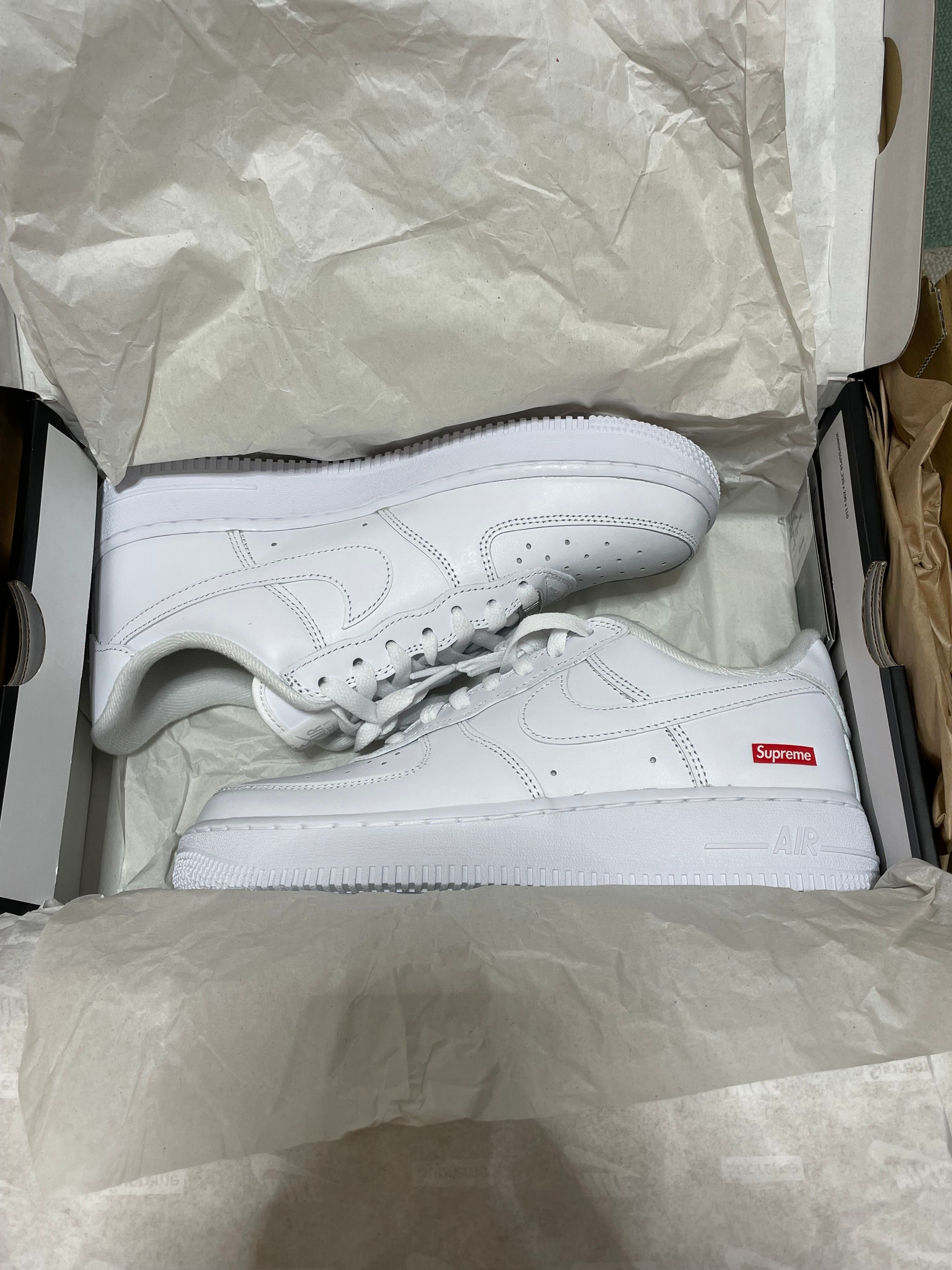 Supreme × Nike Air Force 1 Low "White"