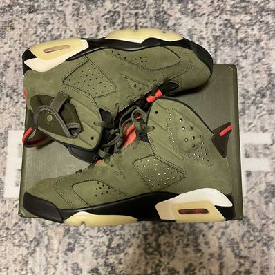Travis Scott × Nike Air Jordan 6 Retro "Medium Olive"