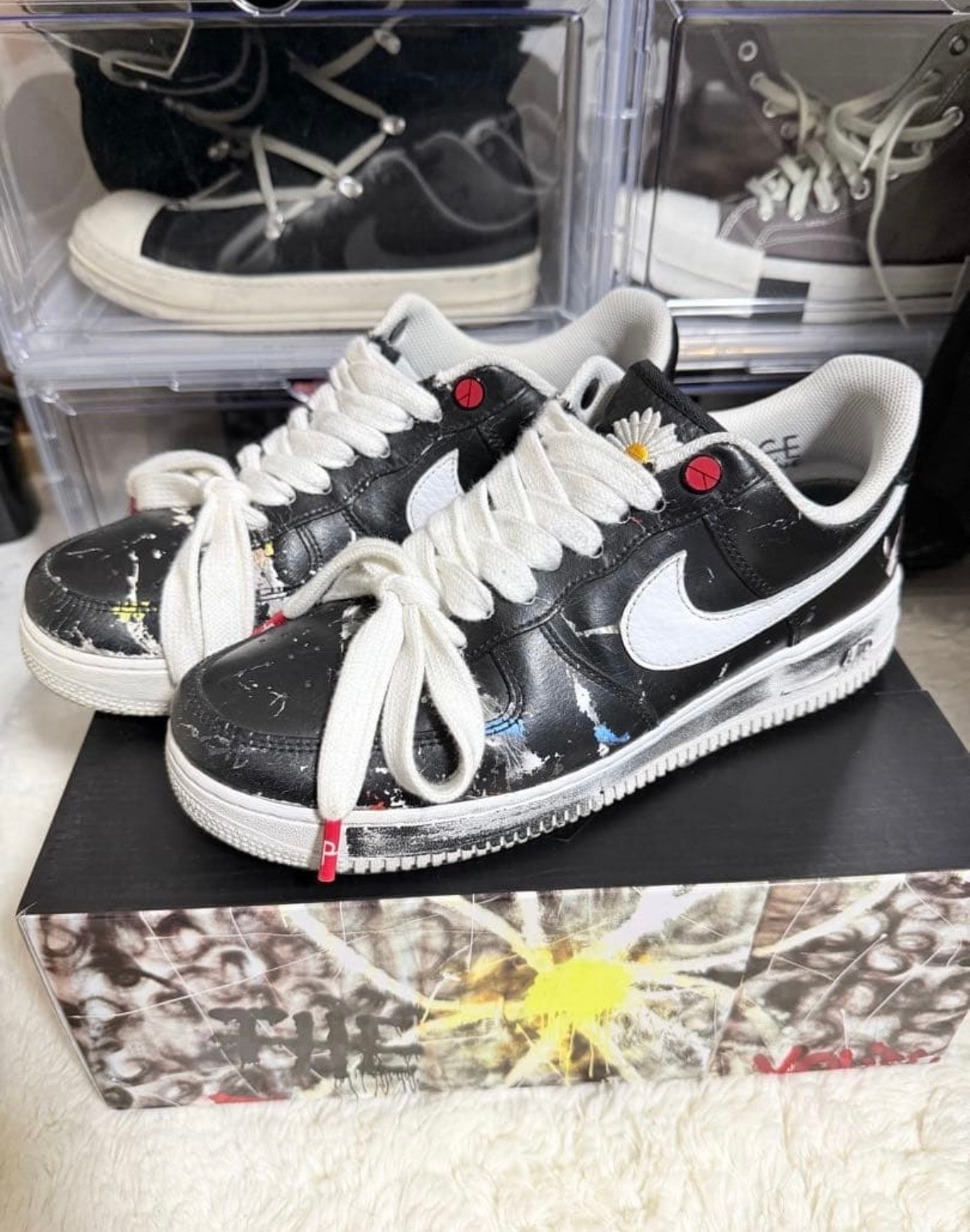 PEACEMINUSONE × Nike Air Force 1 Low Para Noise "Black" / G-DRAGON