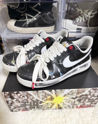 PEACEMINUSONE × Nike Air Force 1 Low Para Noise "Black" / G-DRAGON