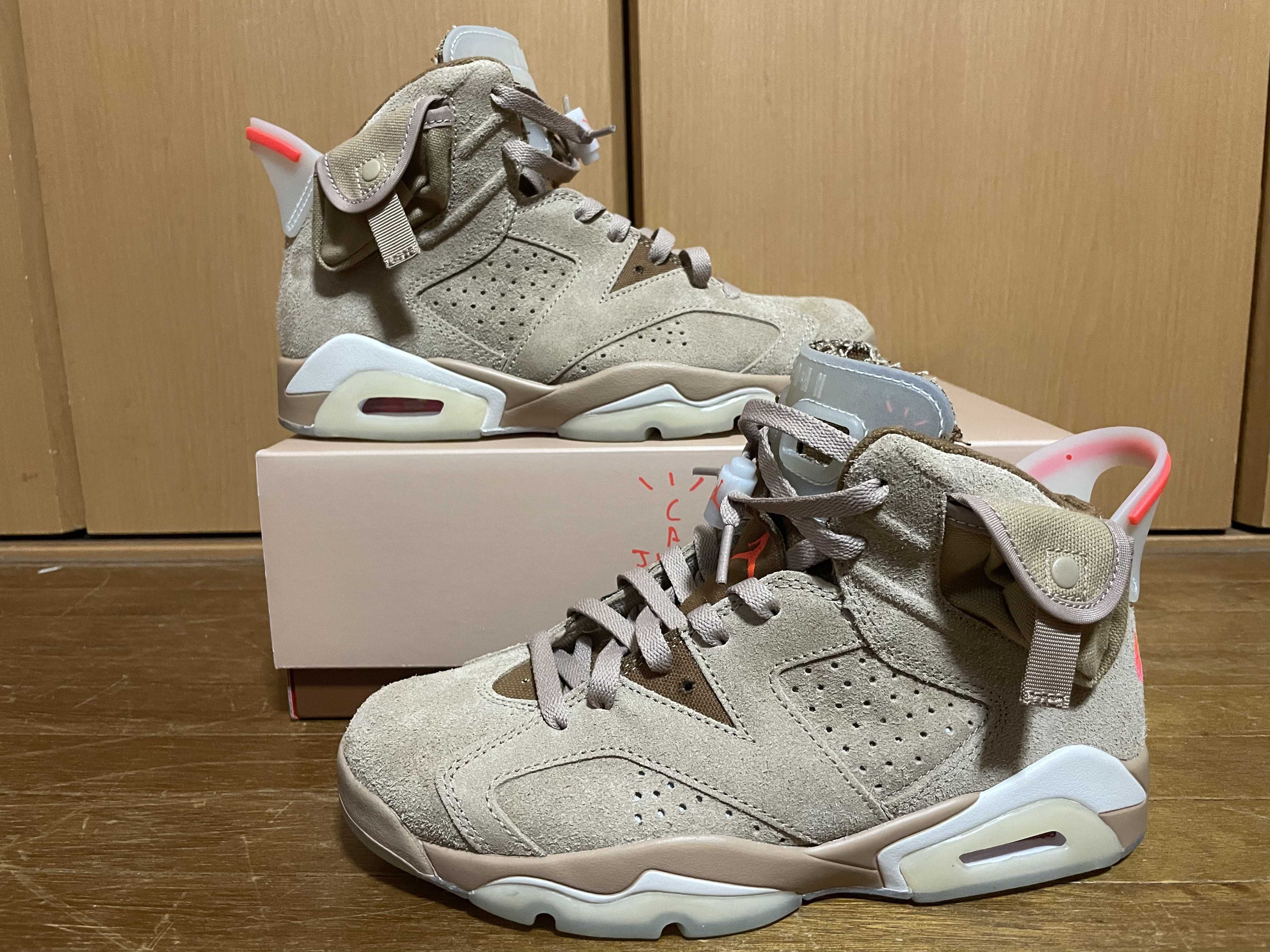 Travis Scott × Nike Air Jordan 6 "British Khaki"