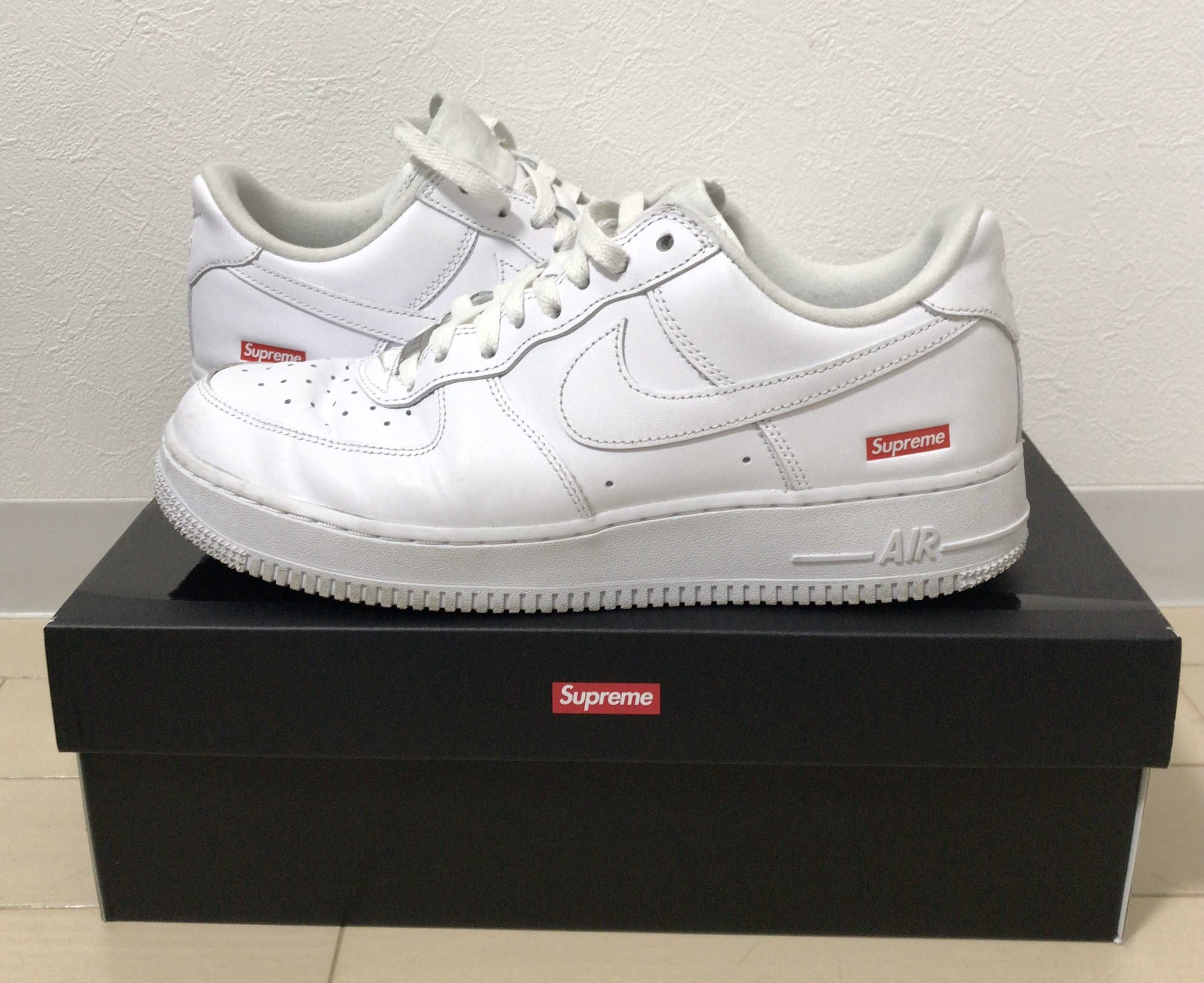 Supreme × Nike Air Force 1 Low "White"