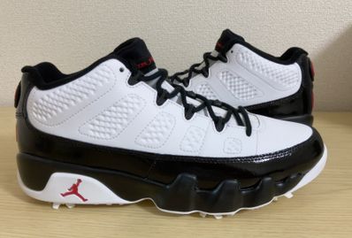 Nike Air Jordan 9 Golf "White/Black/True Red"