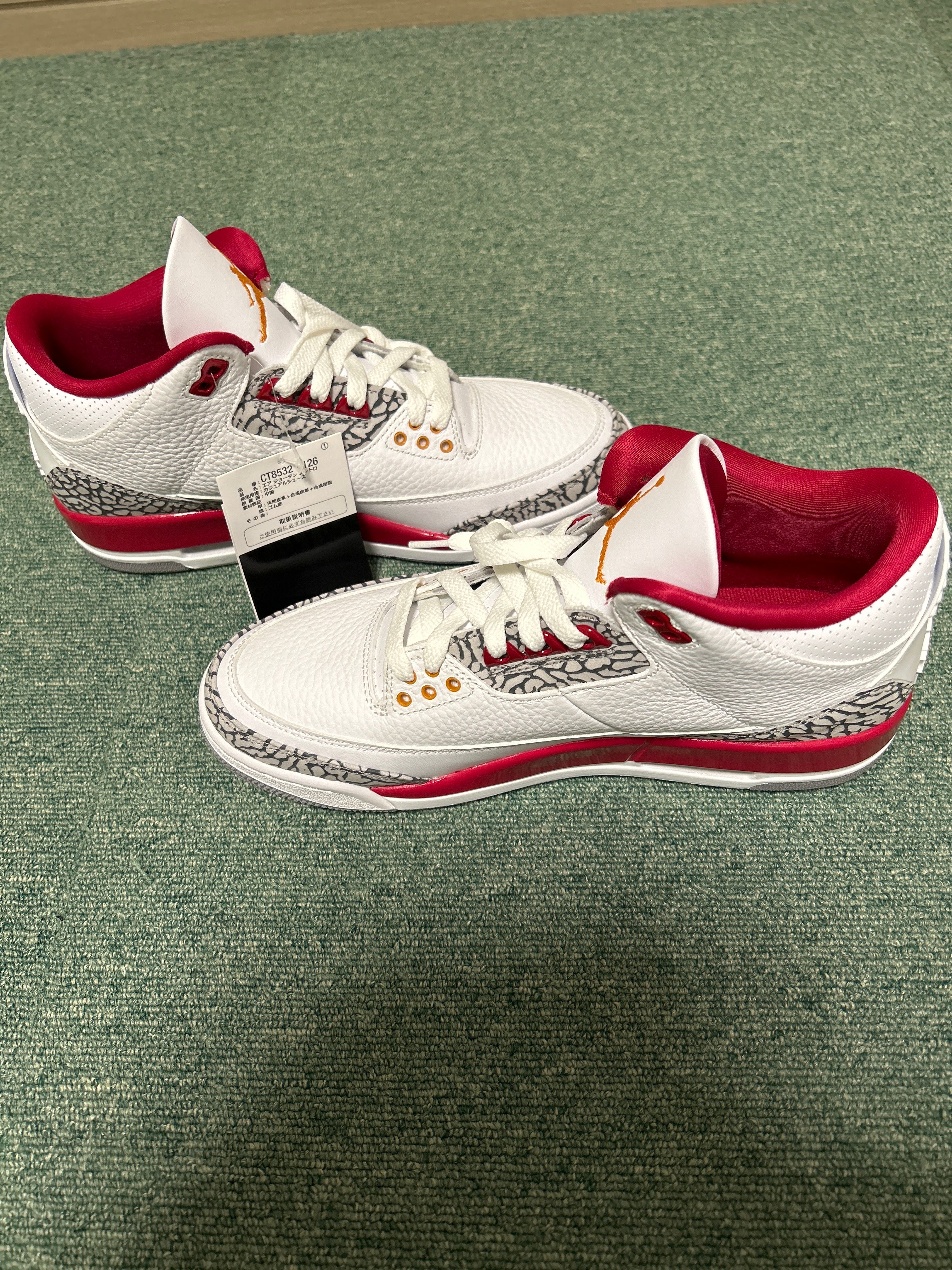 Nike Air Jordan 3 "Cardinal Red"