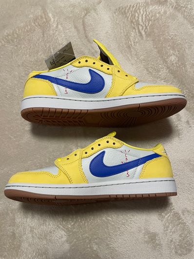Travis Scott × Nike Women's Air Jordan 1 Retro Low OG "Canary"