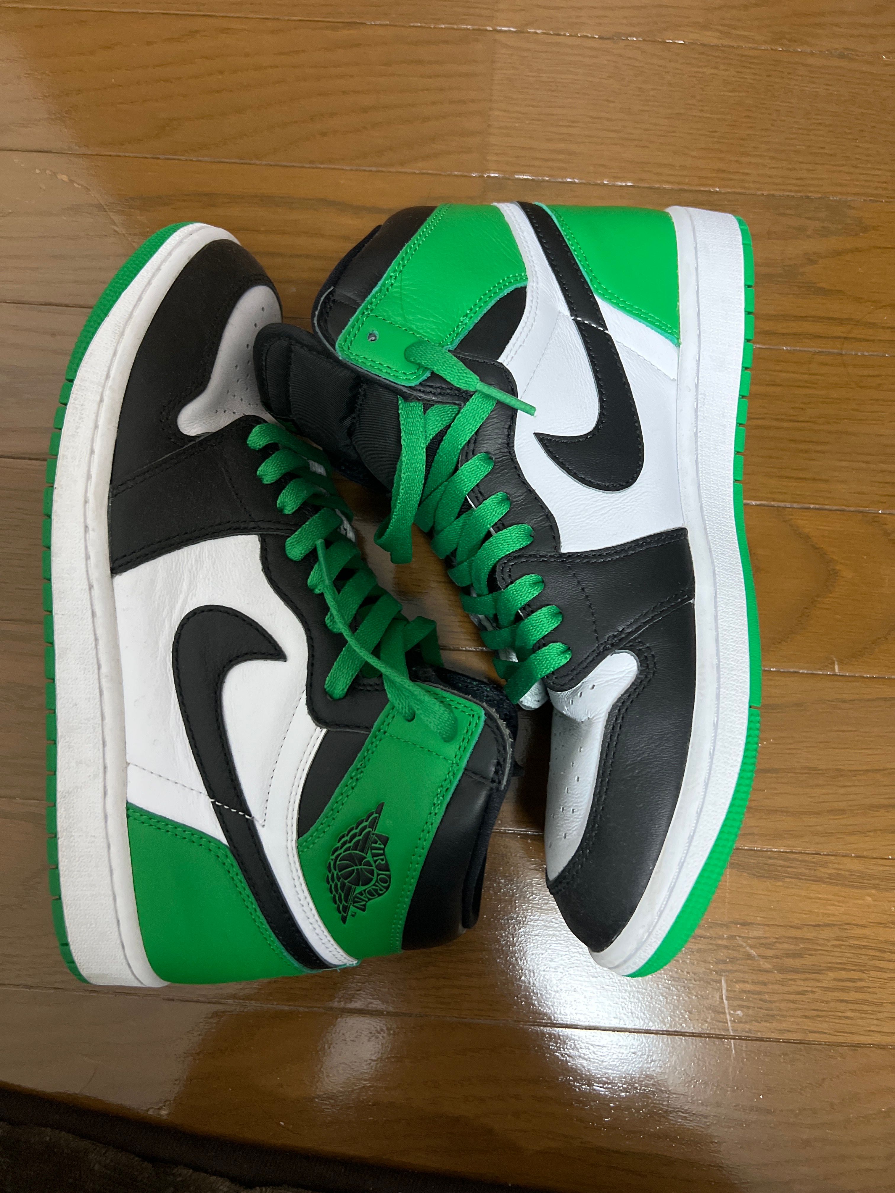 Nike Air Jordan 1 Retro High OG "Celtics/Black and Lucky Green" (2023)