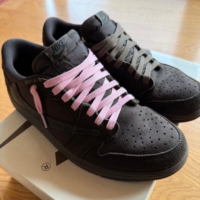 Travis Scott × Nike Air Jordan 1 Low OG SP "Velvet Brown and Dark Mocha"