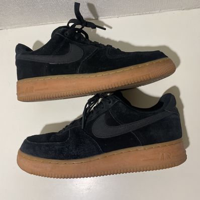Air force 1 lv8 suede black hot sale
