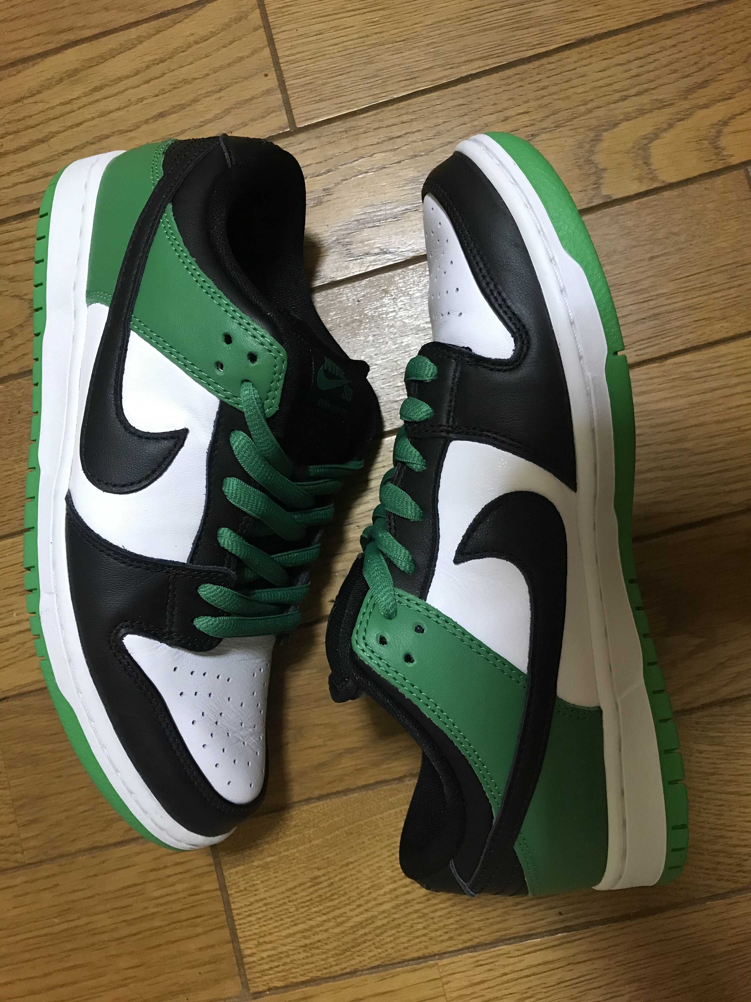 Nike SB Dunk Low Pro "Black and Classic Green"