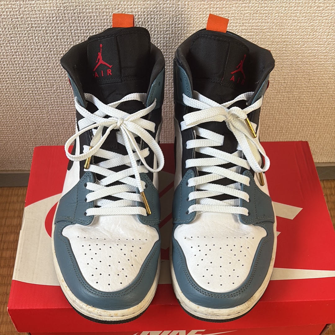 FACETASM × Nike Air Jordan 1 Mid "White/Navy"