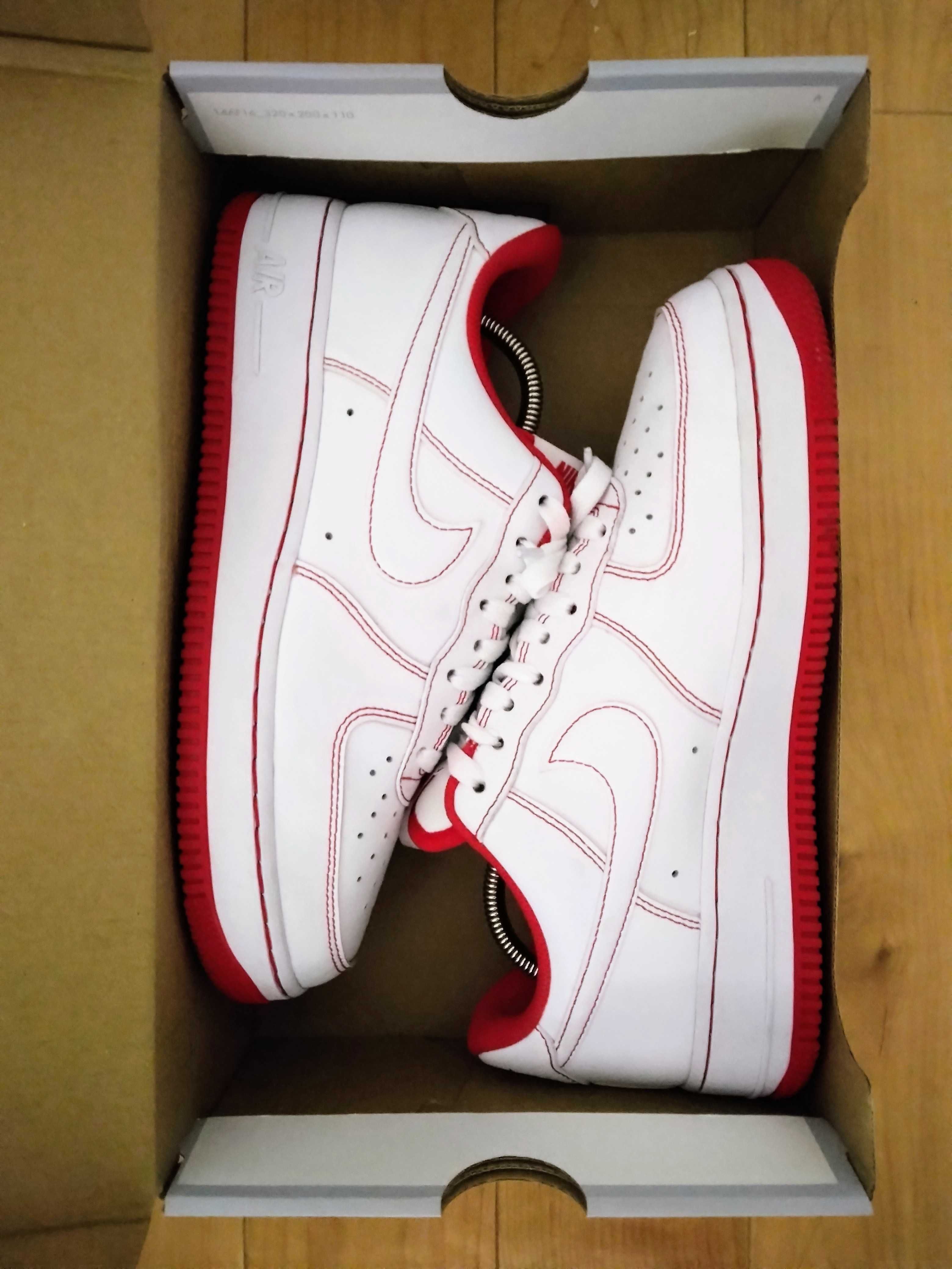 Nike Air Force 1 Low '07 Stitch "Radiant Red"