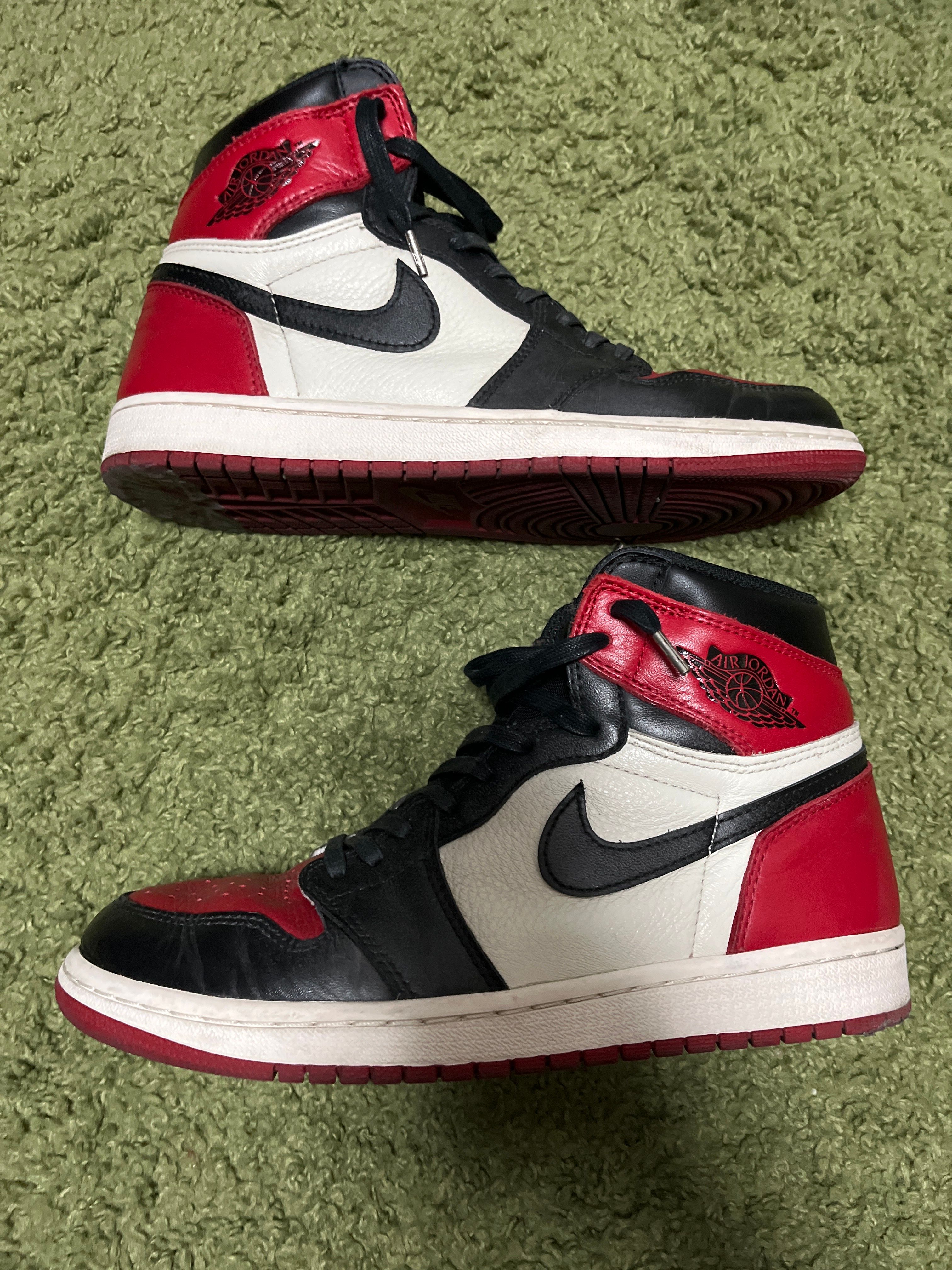 Nike Air Jordan 1 Retro High OG "Bred Toe"