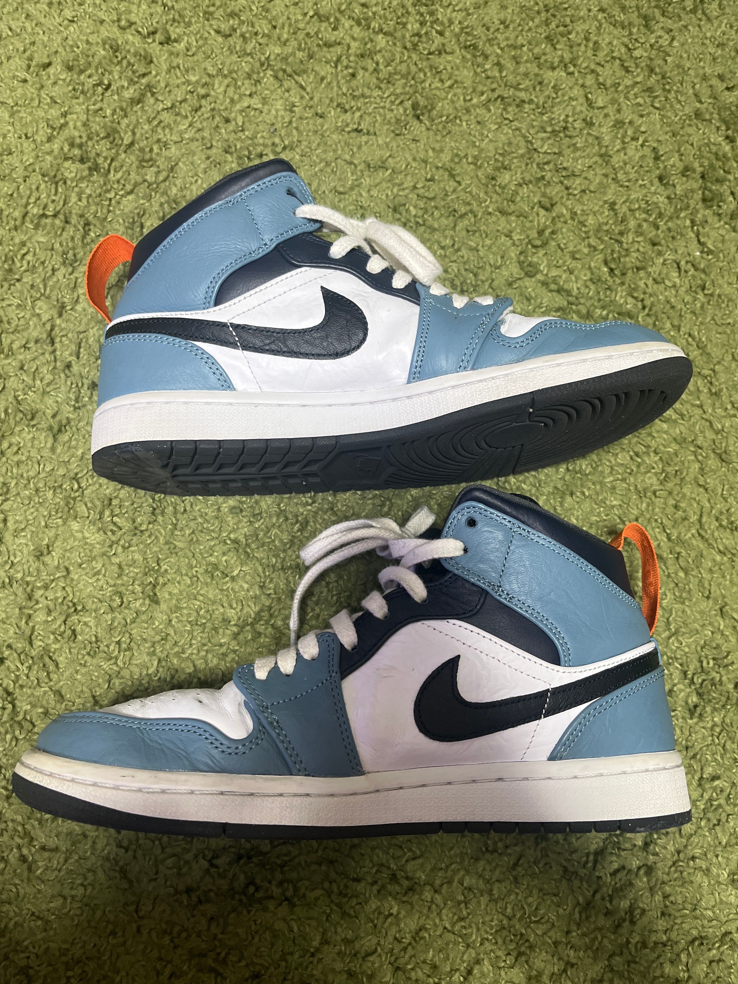 FACETASM × Nike Air Jordan 1 Mid "White/Navy"