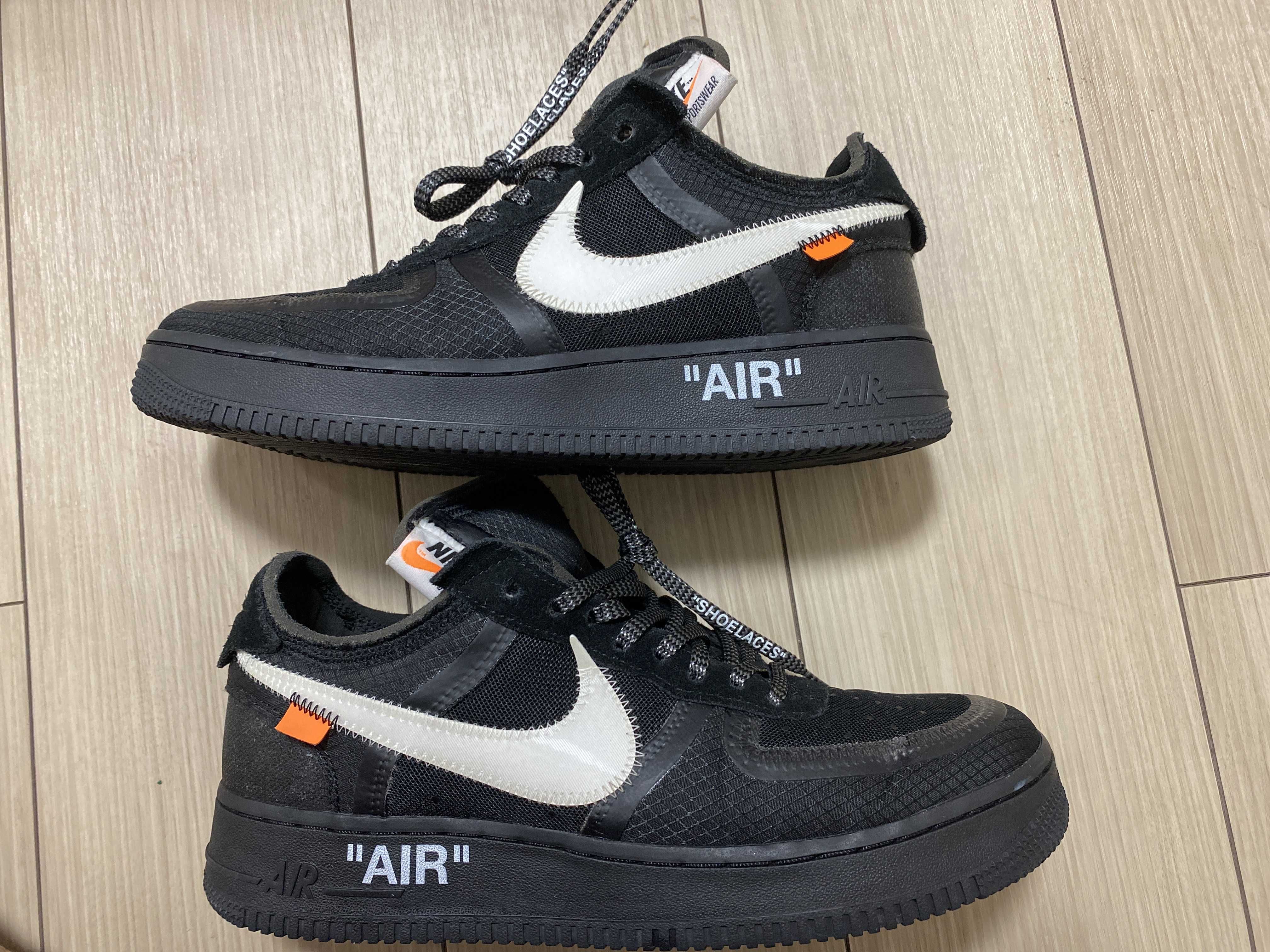 Off-White × Nike Air Force 1 Low "Black"