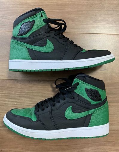 Nike Air Jordan 1 Retro High OG "Black/Pine Green" (2020)