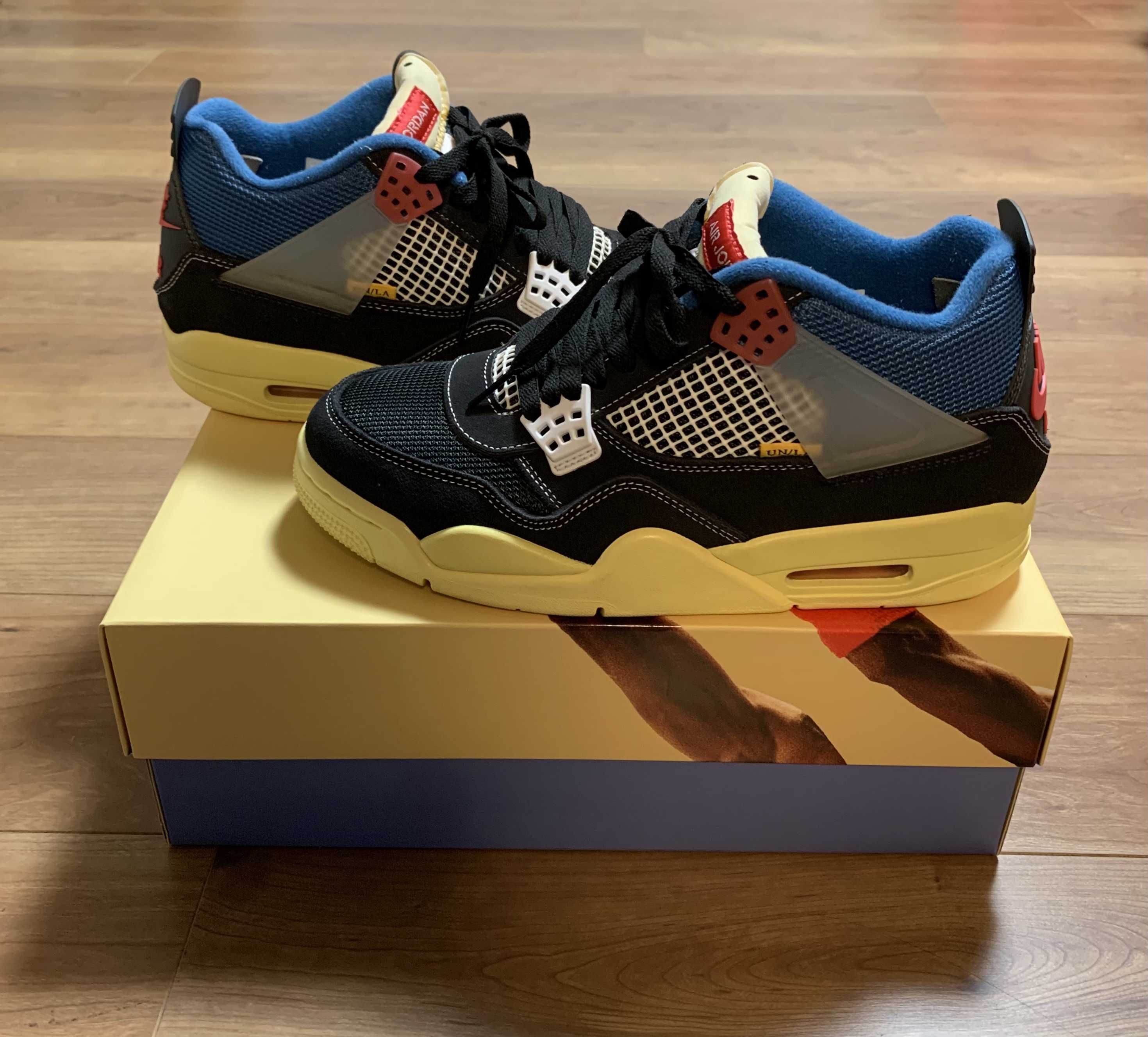 UNION × NIKE AIR JORDAN 4 "OFF NOIR"