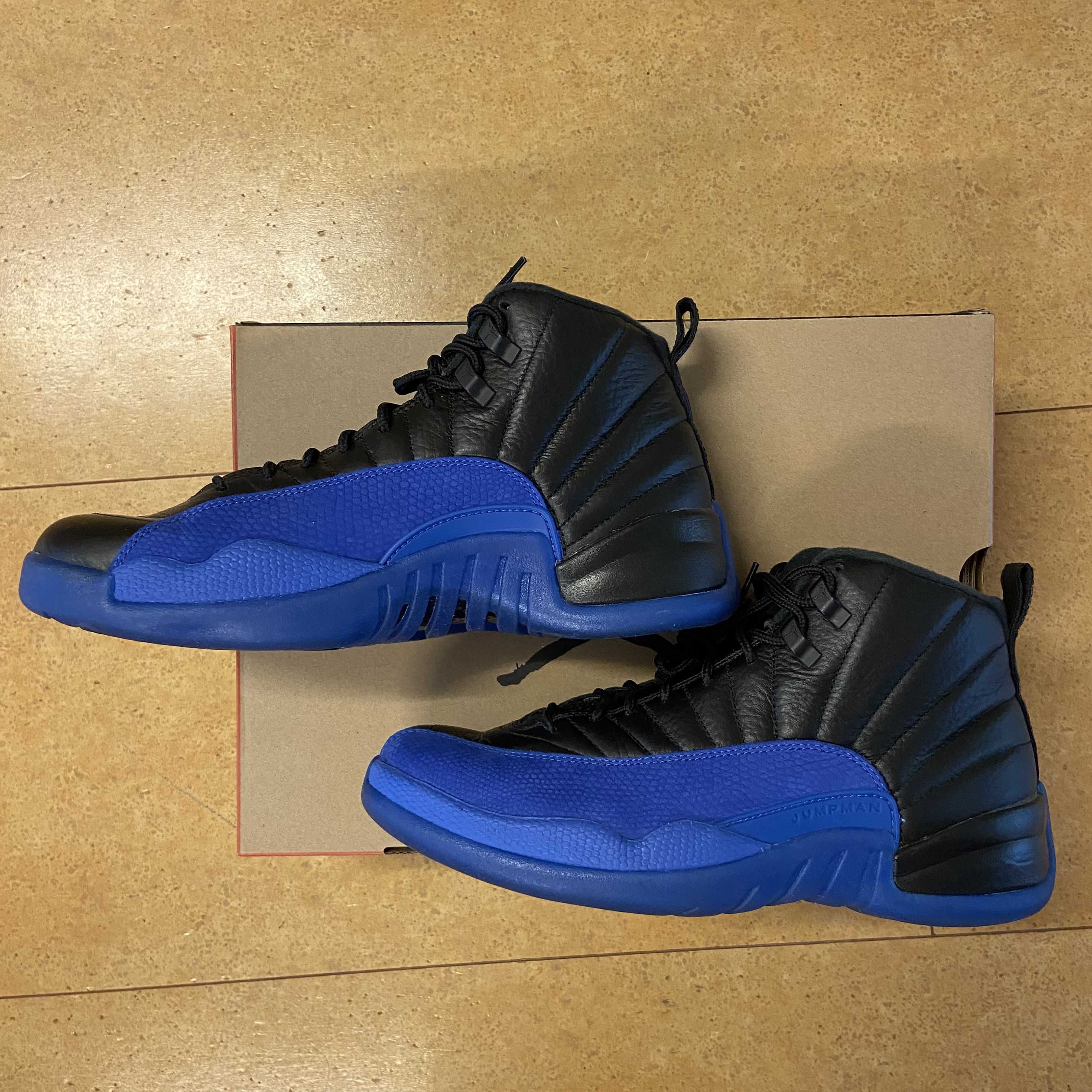 NIKE AIR JORDAN 12 "BLACK GAME ROYAL"