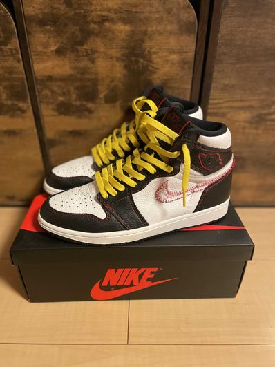Nike Air Jordan 1 High OG Defiant "Black/Yellow/Gym Red"