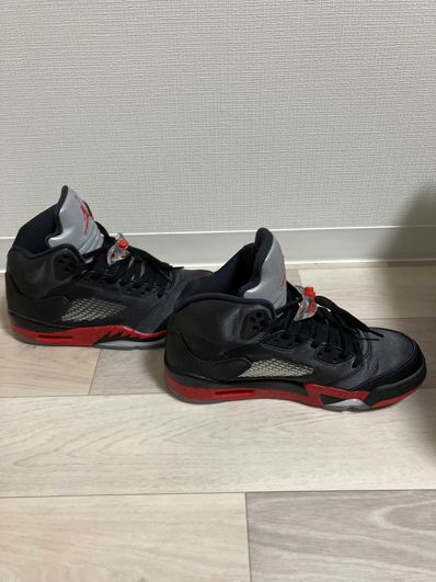 Air Jordan 5 Satin "Bred"