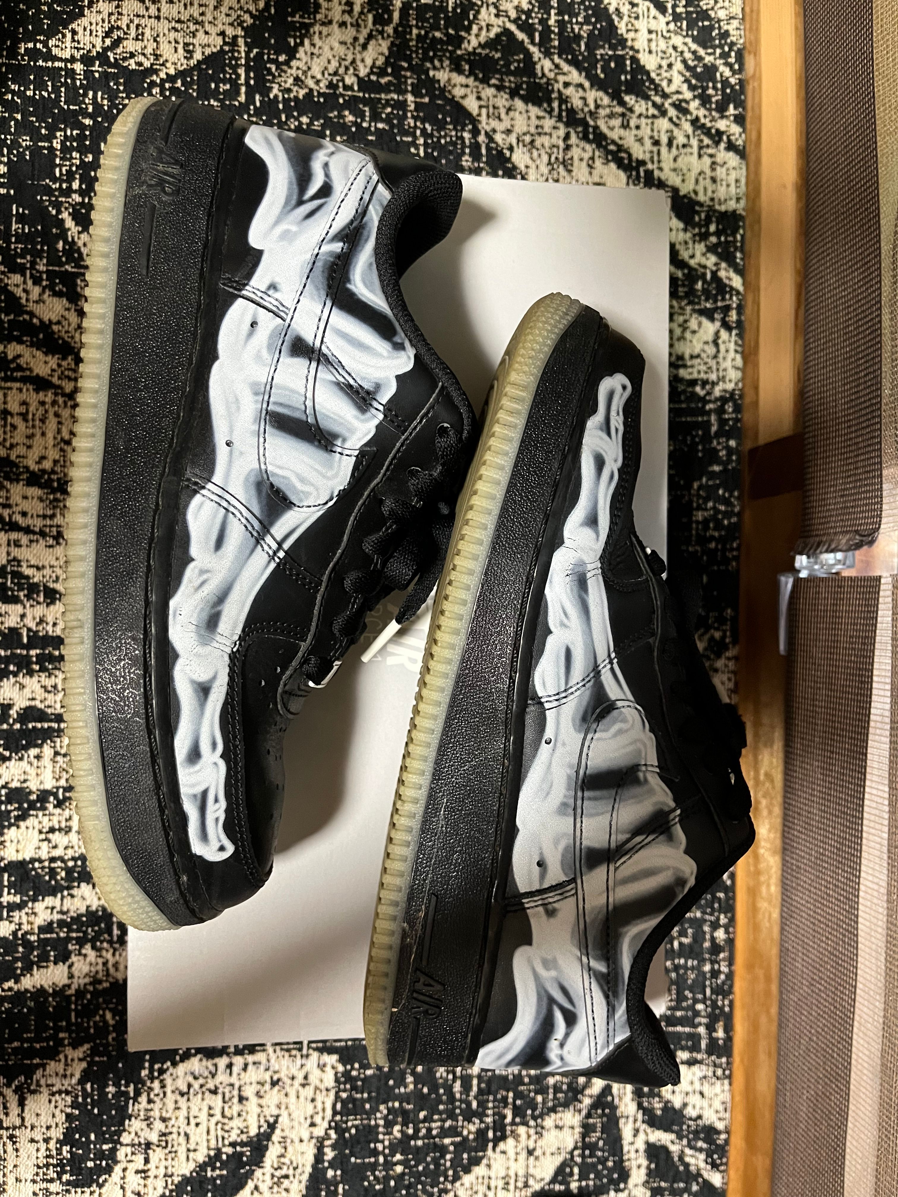 Nike Air Force 1 Low "Black Skeleton"