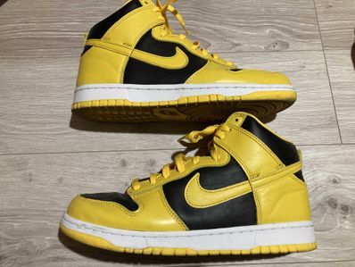 Nike Dunk High "Black/Varsity Maize"
