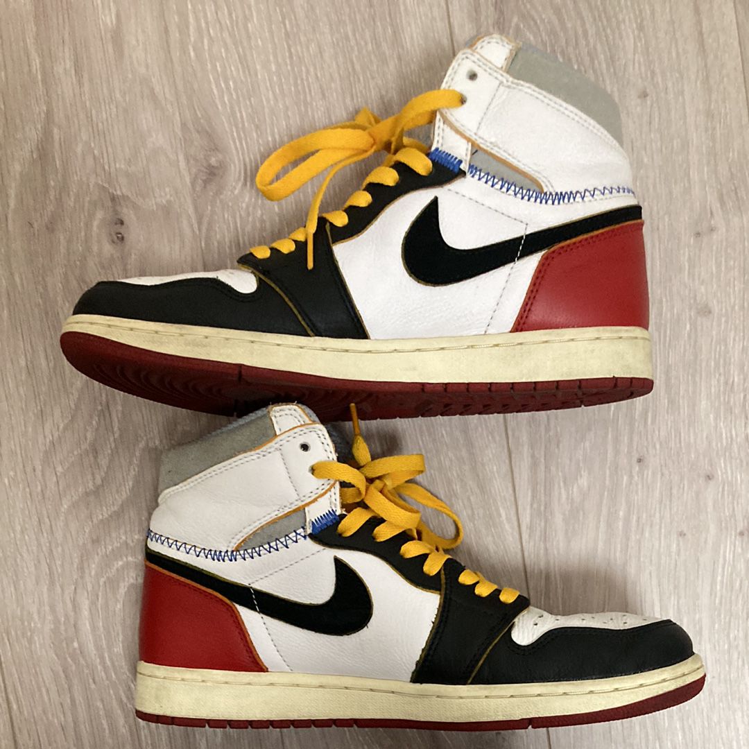 UNION × Nike Air Jordan 1 Retro High OG NRG "Varsity Red/Wolf Grey"