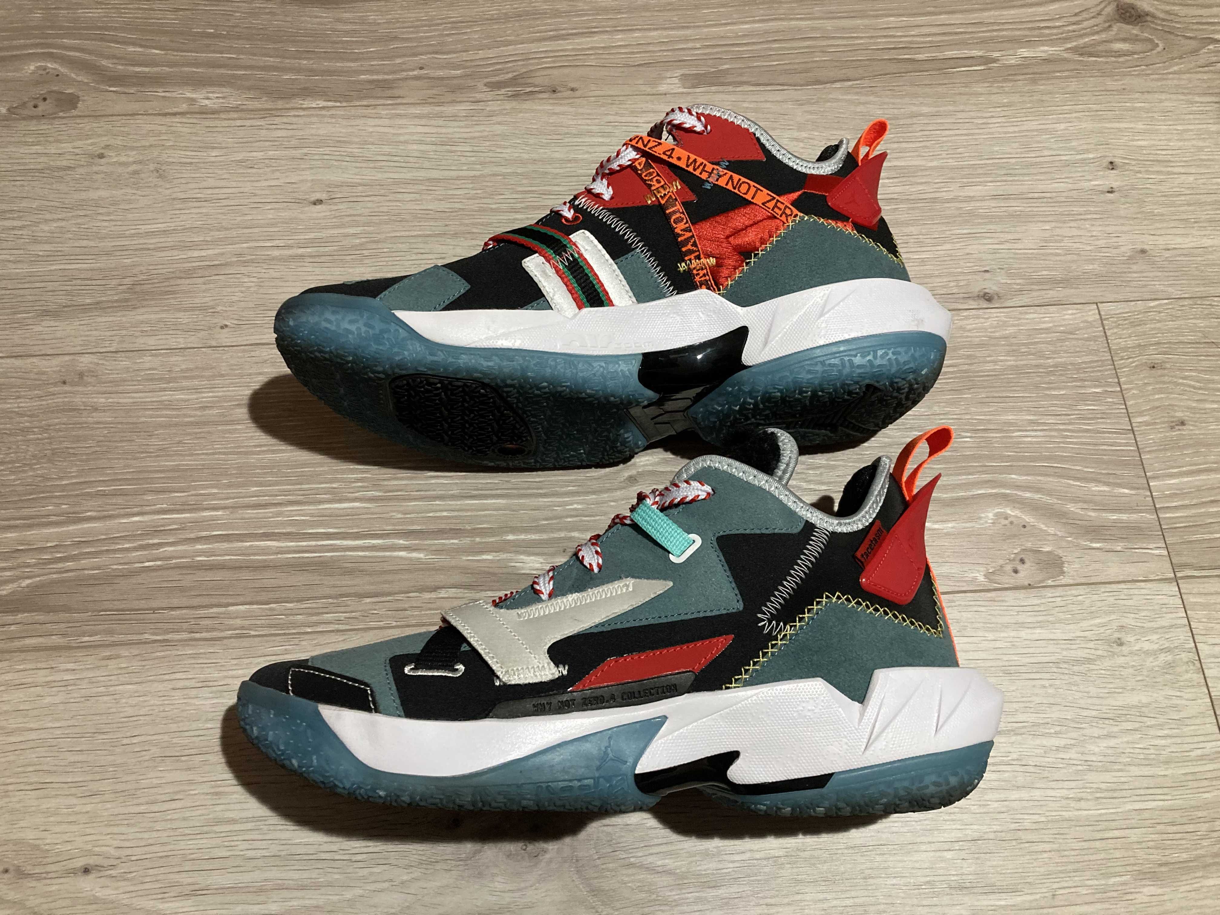 FACETASM × Nike Jordan Why Not Zero.4 "Black/Blue/Red"