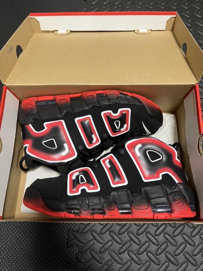 NIKE AIR MORE UPTEMPO "LASER CRIMSON"