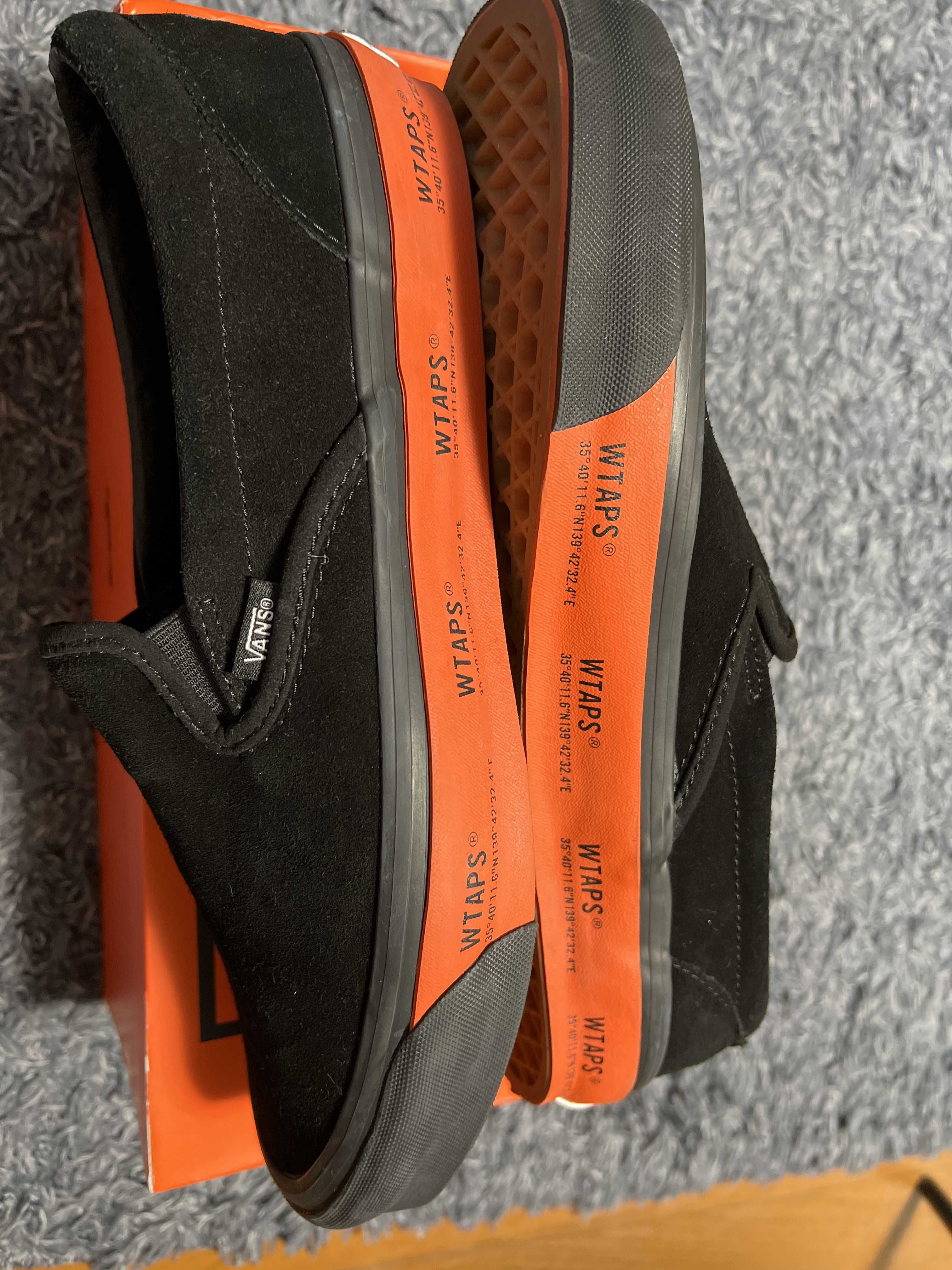 WTAPS × Vans OG Classic Slip-On LX "Black"