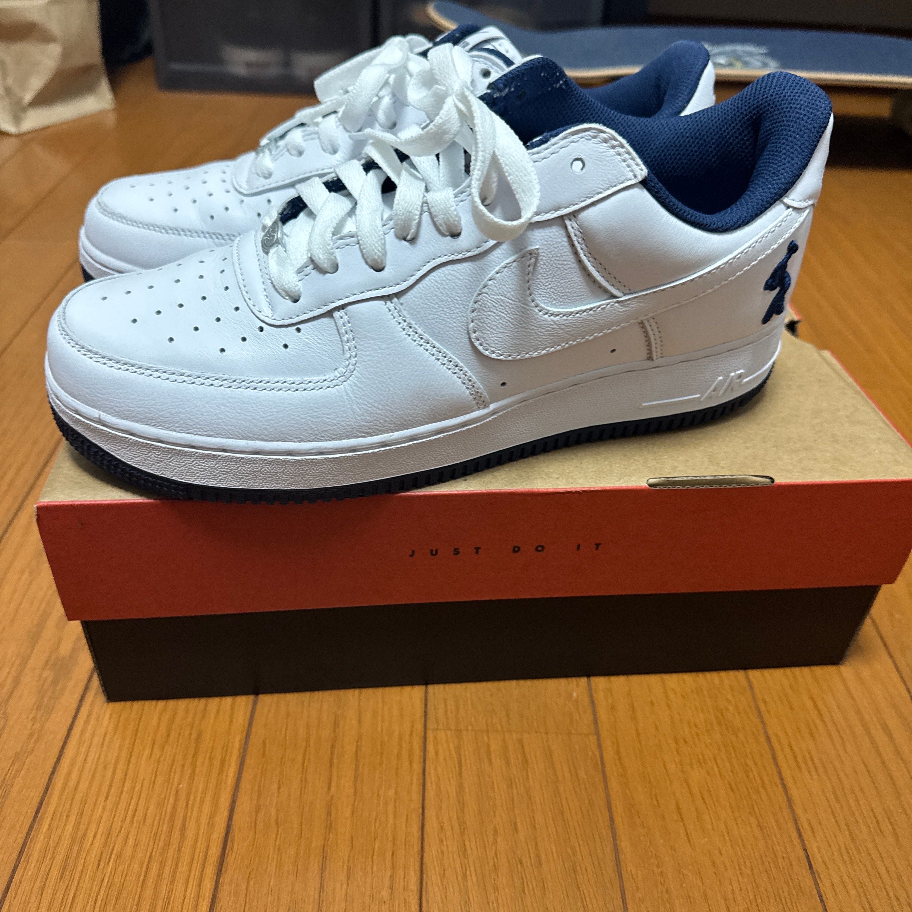 Lil Yachty × Nike Us Force 1 (Air Force 1) Low "White and Midnight Navy"