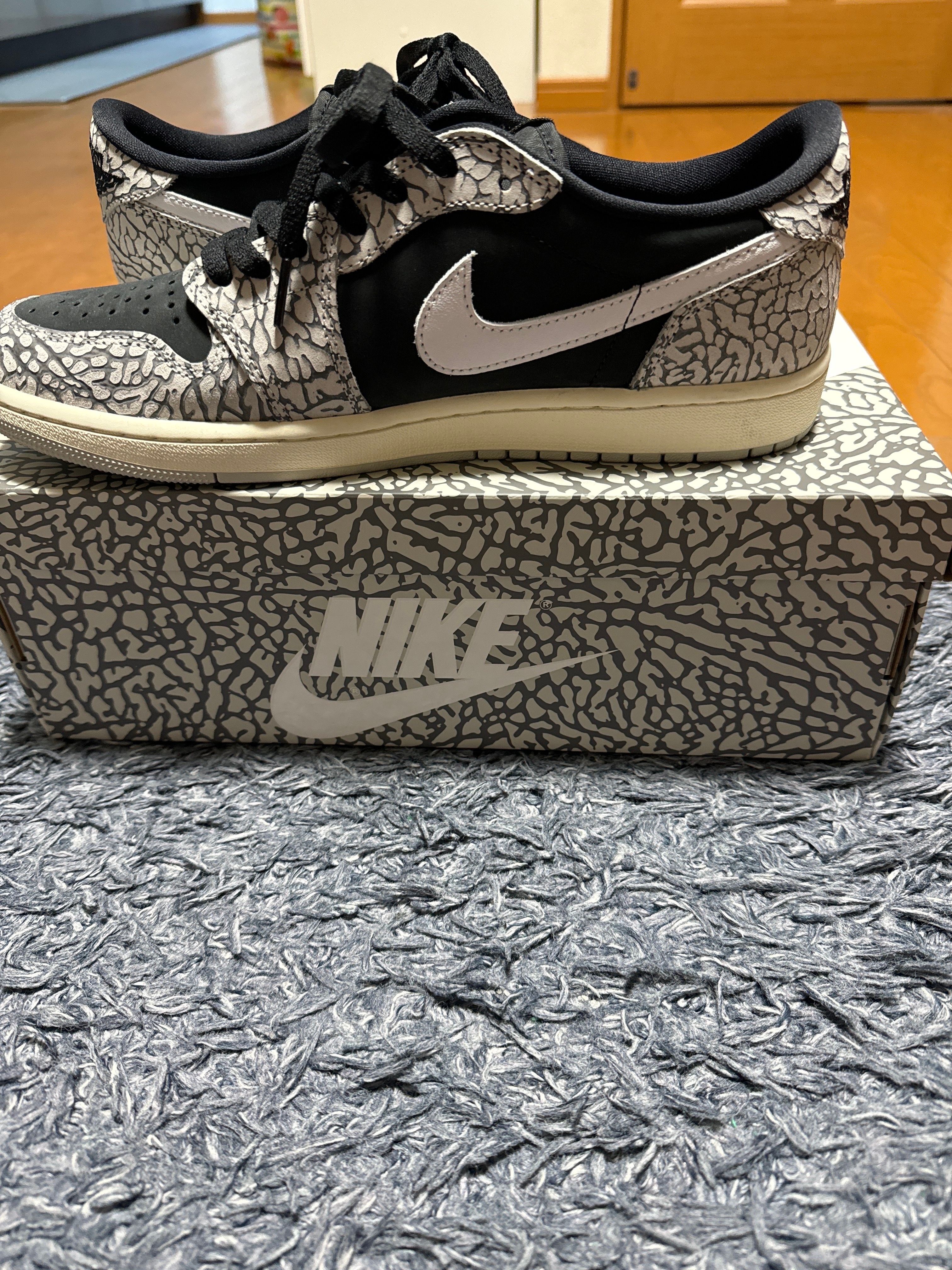 Nike Air Jordan 1 Retro Low OG "Black Cement"
