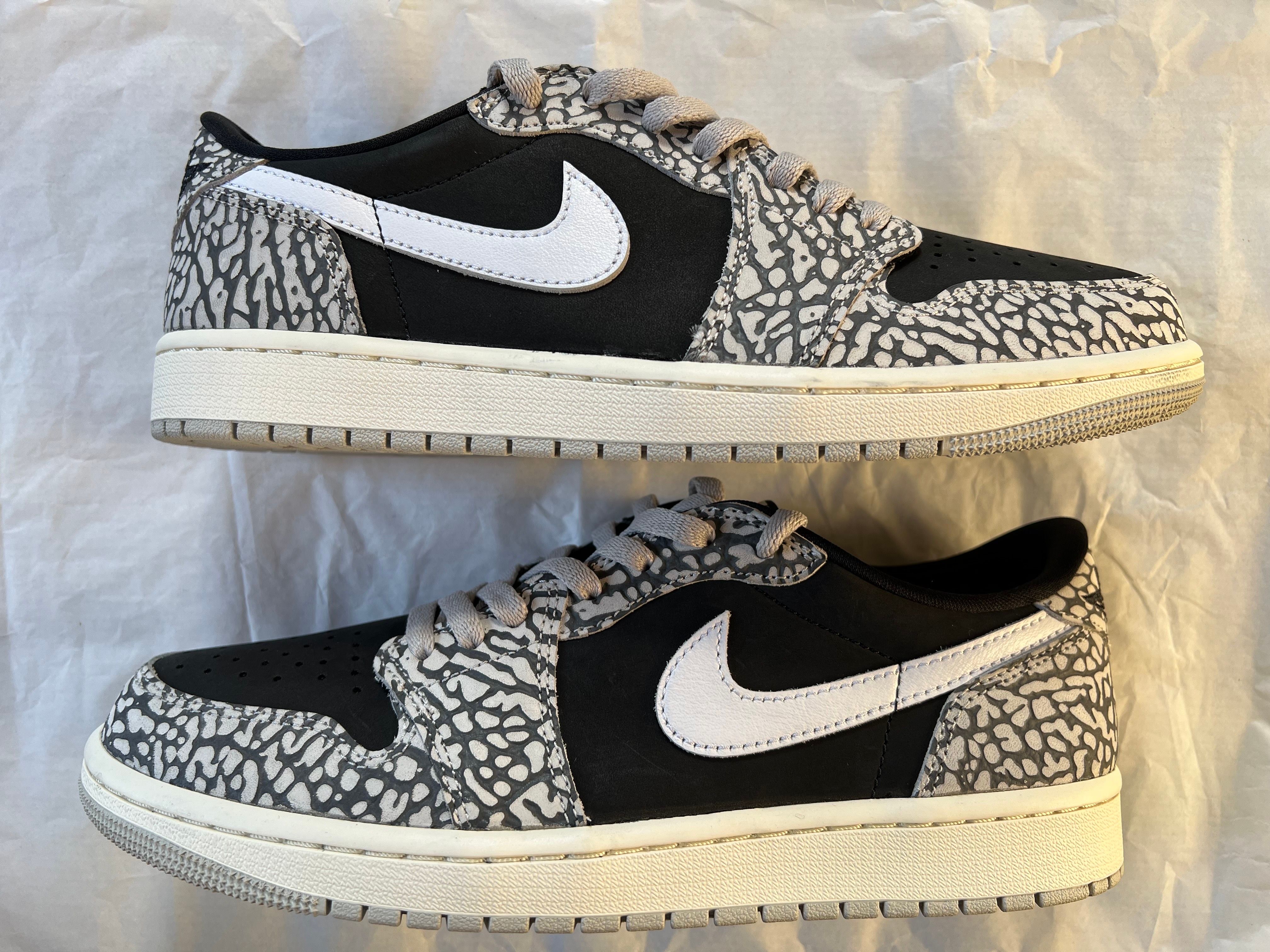 Nike Air Jordan 1 Retro Low OG "Black Cement"