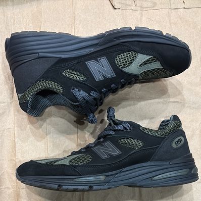 Stone Island × New Balance 991V2 "Black"