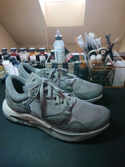 FRAGMENT × JORDAN AIR CADENCE PARTICLE GREY