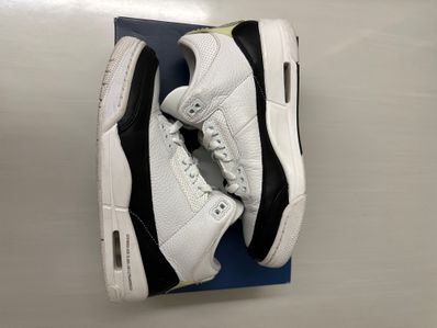Fragment × Nike Air Jordan 3 "White/Black"