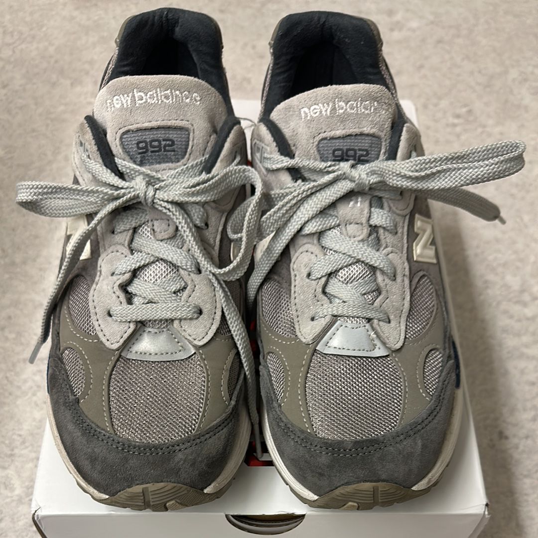 New Balance 992 "GRAY/BLUE/RED"