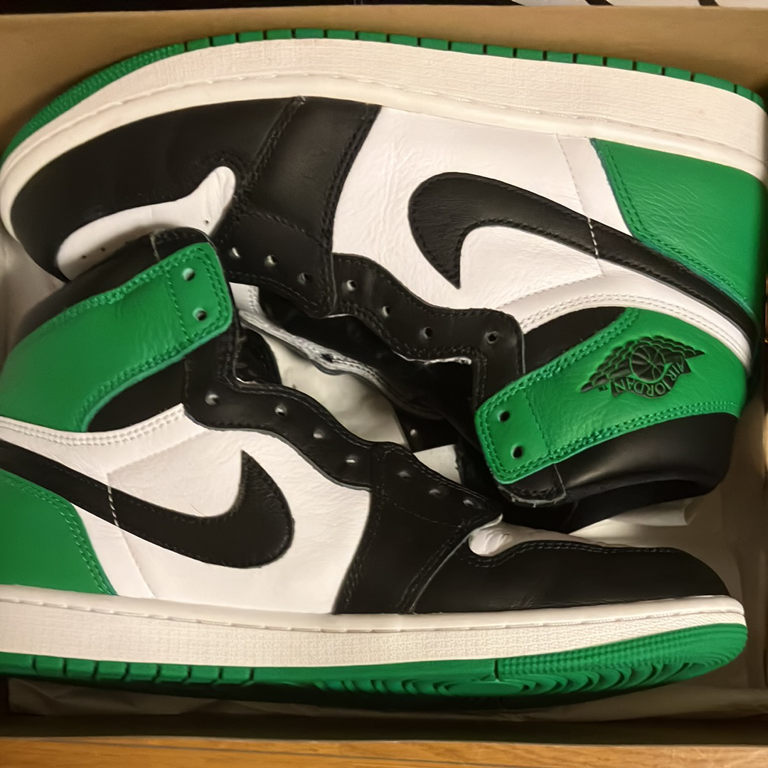 Nike Air Jordan 1 Retro High OG "Celtics/Black and Lucky Green" (2023)