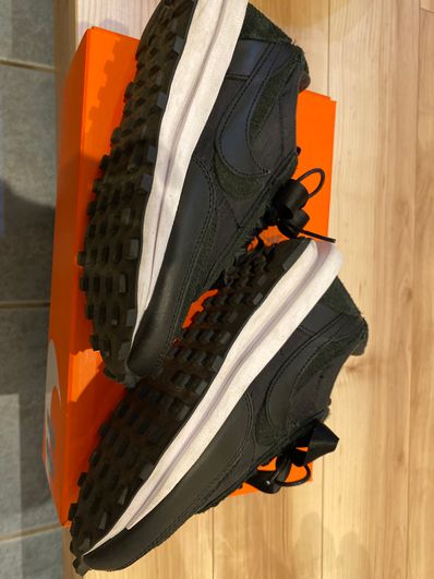sacai × Nike LDV Waffle "Triple Black"