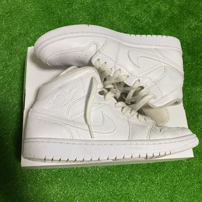 Nike Women's Air Jordan 1 Mid "Snake Skin"