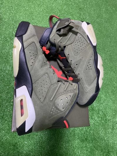 Travis Scott × Nike Air Jordan 6 Retro "Medium Olive"
