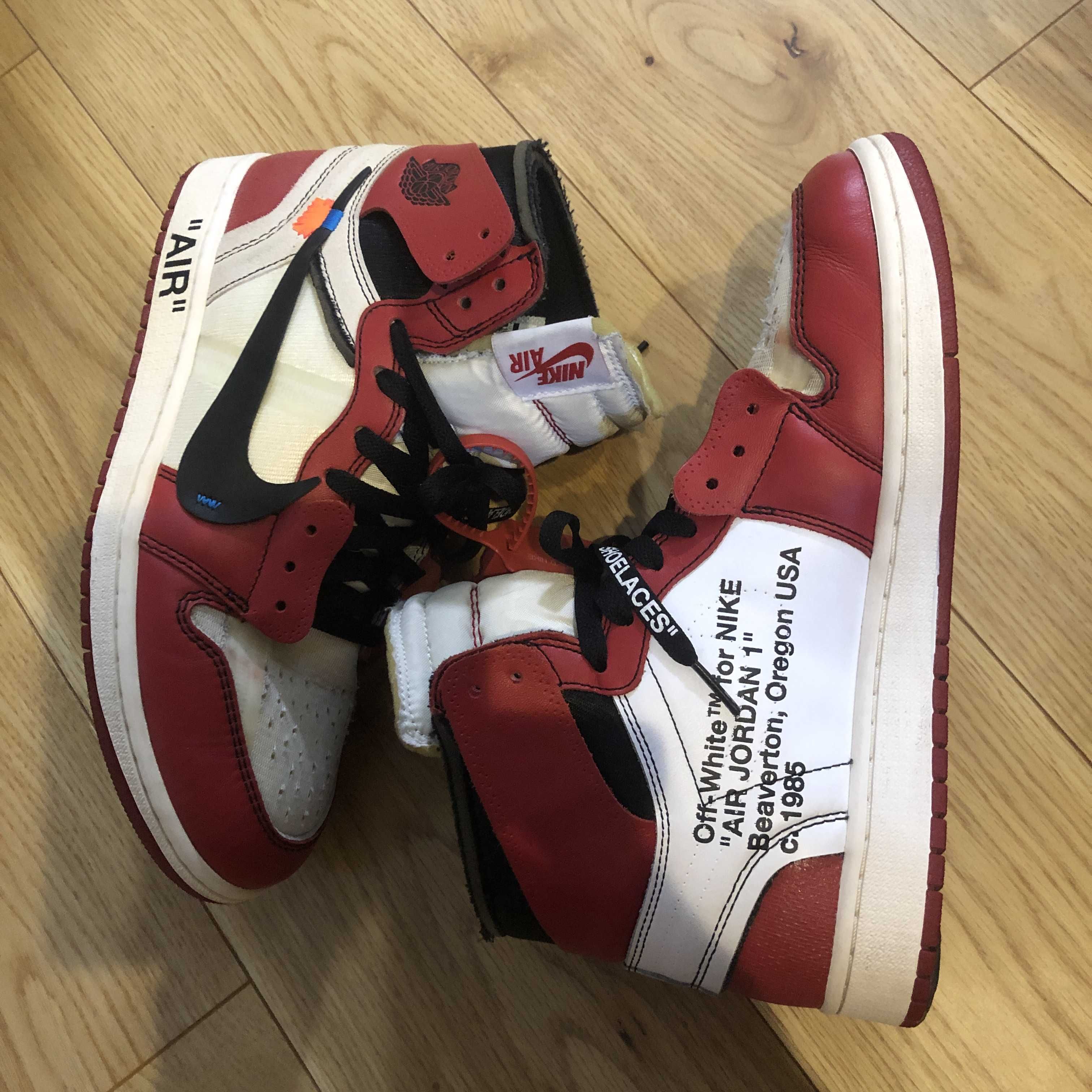 Off-White × Nike Air Jordan 1 Retro High The Ten "Chicago"