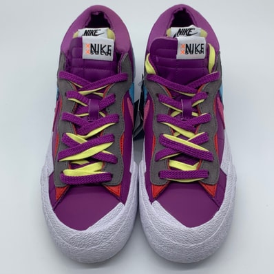 KAWS × sacai × Nike Blazer Low "Purple Dusk"