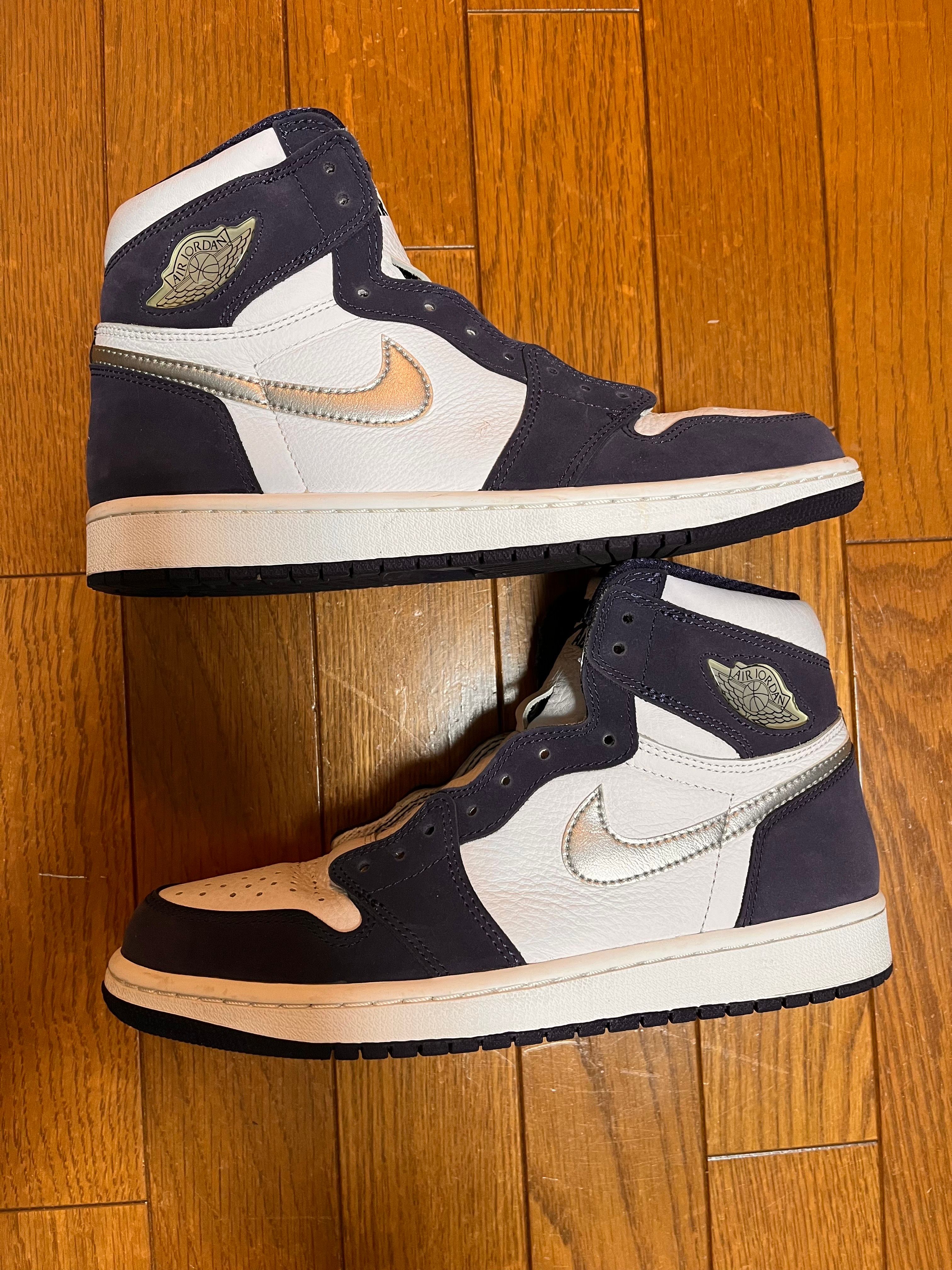 Nike Air Jordan 1 High OG CO.JP "White/Midnight Navy" (2020)(ブリーフケースなし)