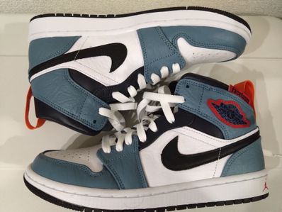 FACETASM × Nike Air Jordan 1 Mid "White/Navy"