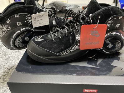 Supreme × Nike Air Zoom Flight 95 SP "Black/White"