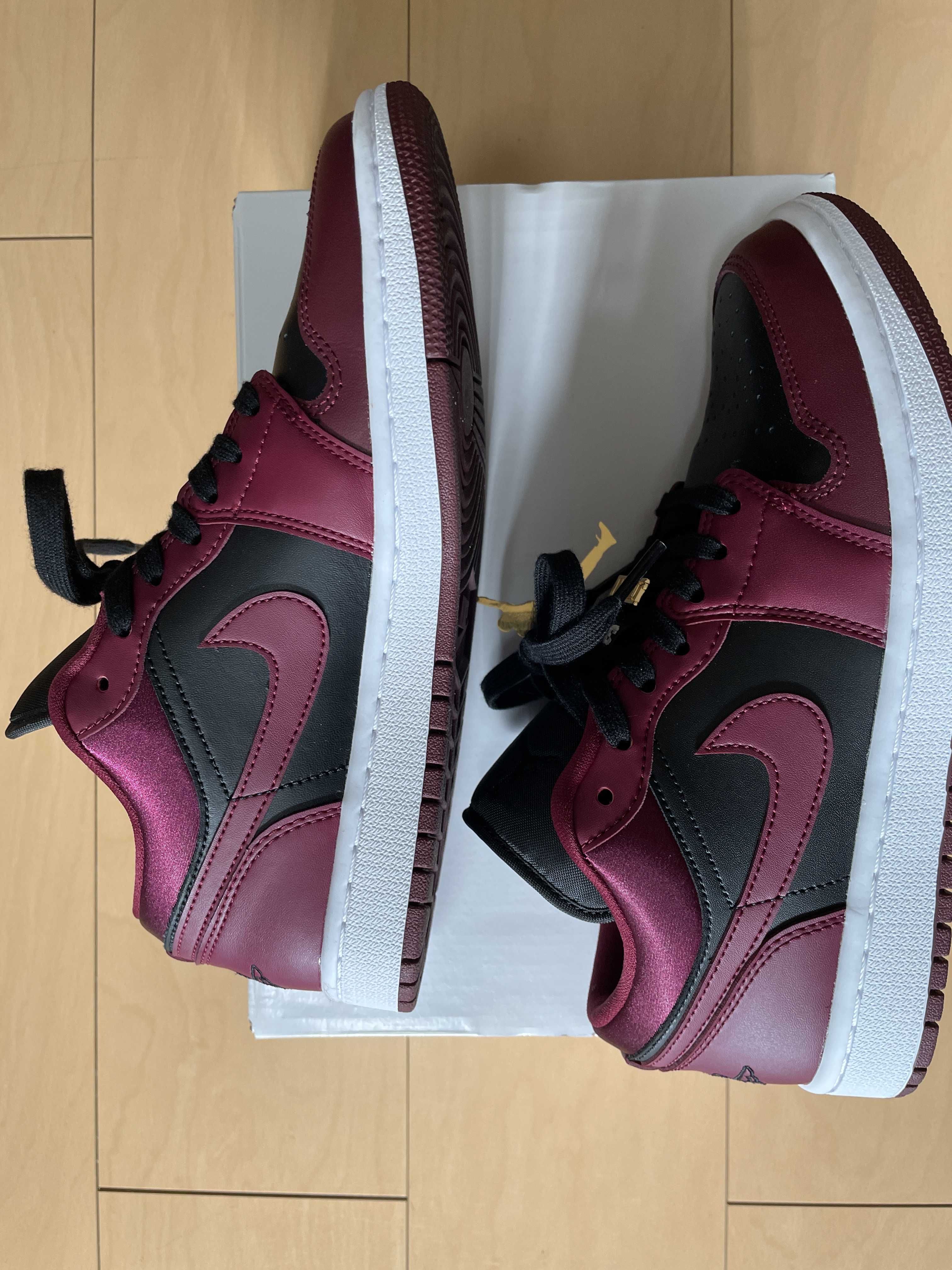 NIKE Women's AIR JORDAN 1 LOW "DARK BEETROOT"