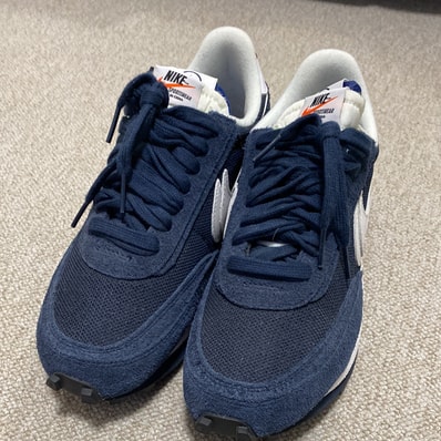 fragment design × sacai × Nike LD Waffle "Blackended Blue"