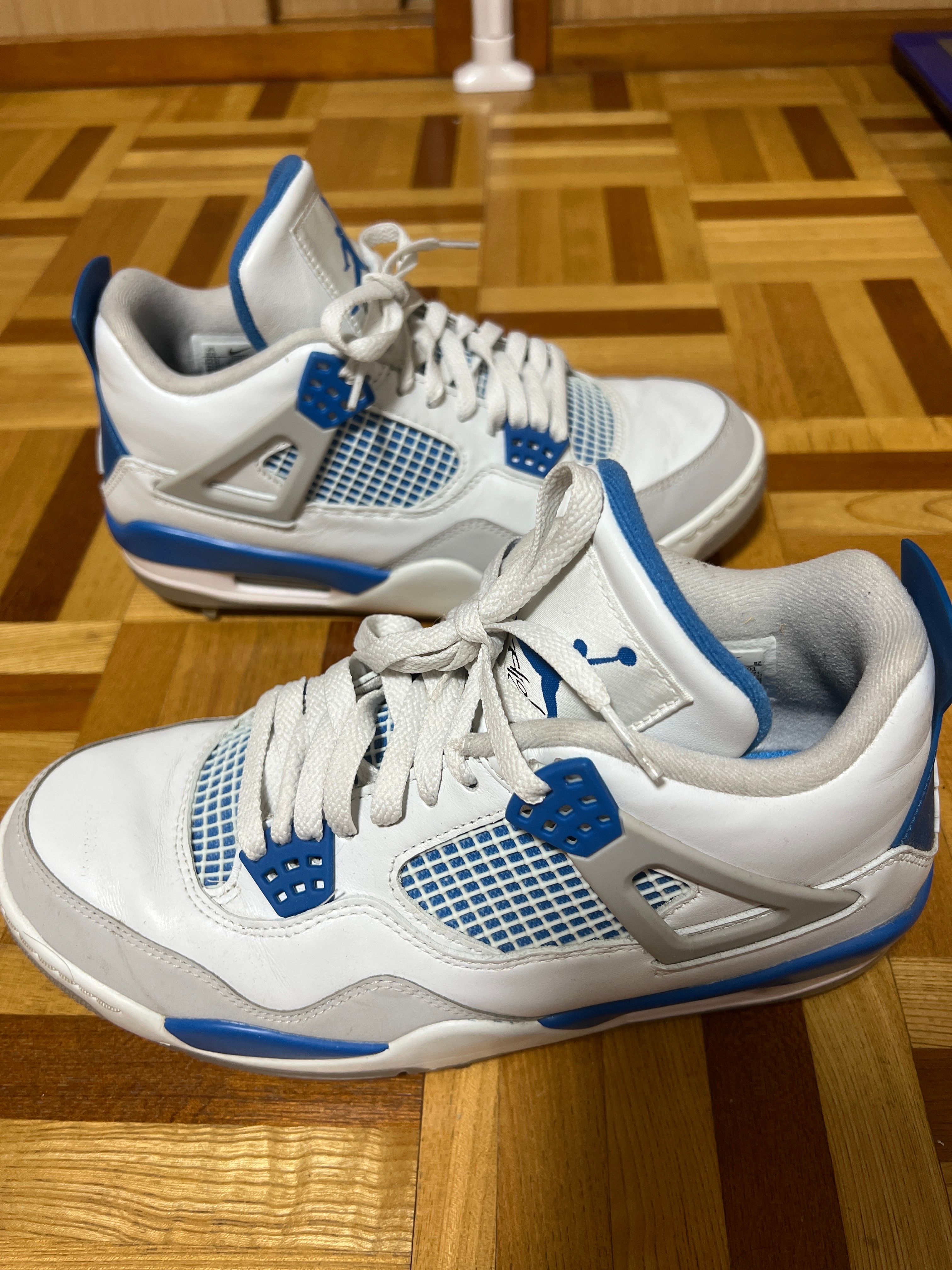 NIKE AIR JORDAN 4 GOLF "MILITARY BLUE"