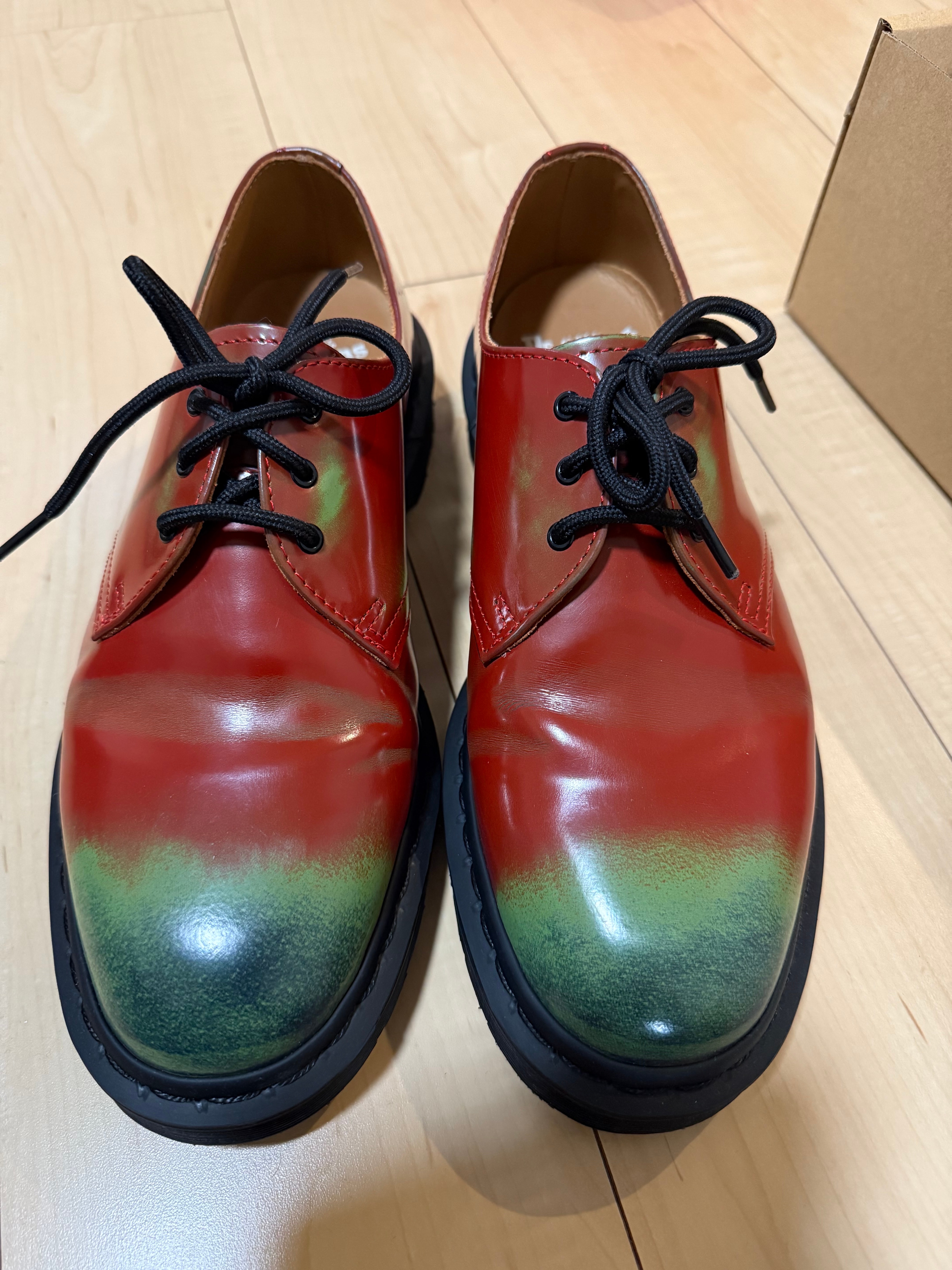 Supreme × Dr.Martens 1461 3 Eye Shoe "Red"