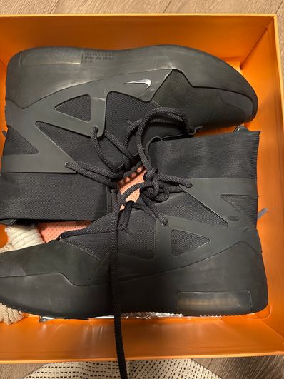 Fear Of God × Nike Air 1 "Triple Black"